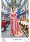 Light Pink Colour Latest Designer Fancy Festive Wear Heavy Printed Banarasi Silk Sarees Collection 111004